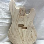 P-Style Bass Body / 2 pc. Ultra Light Swamp Ash / Round Pocket / Rear Route / 4 lbs. 6 oz. (#GIN-3495)