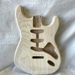 S-Style Body / 1 pc. Ultra Light Swamp Ash / 3 lbs. 8 oz. (#GIN-3500)