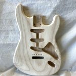 S-Style Body / 1 pc. Ultra Light Swamp Ash / 3 lbs. 8 oz. (#GIN-3504)