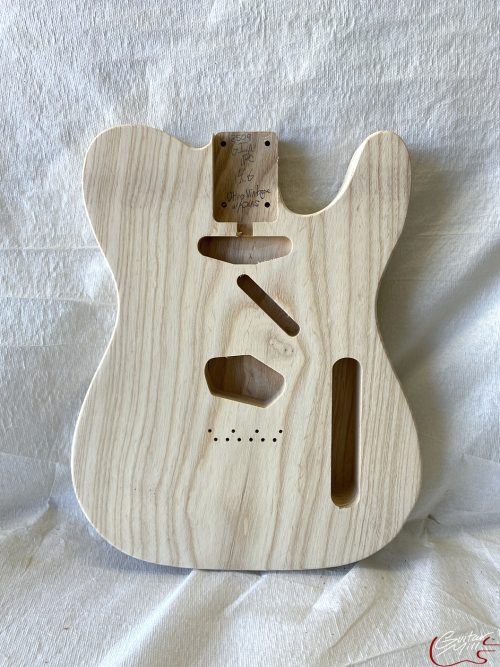 T-Style Body / 1 pc. Swamp Ash / Ultra Vintage w/ Pin Holes (#GIN-3509)