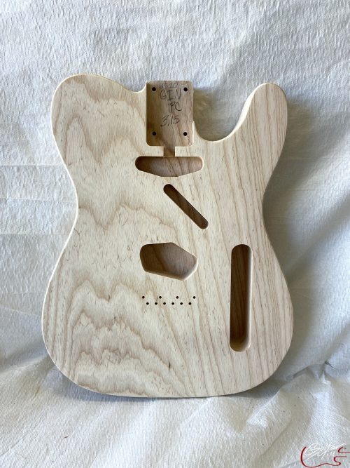 T-Style Body / 1 pc. Ultra Light Swamp Ash / 3 lbs. 15 oz. (#GIN-3510)