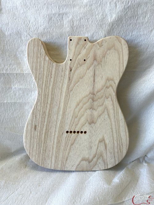 T-Style Body / 1 pc. Ultra Light Swamp Ash / 3 lbs. 15 oz. (#GIN-3510) - Image 2