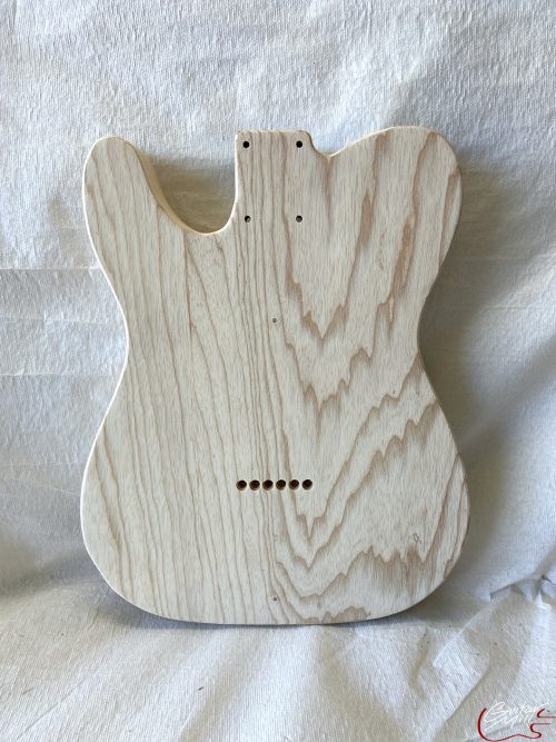 T-Style Body / 2 pc. Swamp Ash / Ultra Vintage w/ Pin Holes / 3 lbs. 11 oz. (#GIN-3516) - Image 2