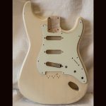 S-Style Body / 1 Piece Paulownia / 2 lbs. 0 oz. / Nitrocellulose 'Nicotine Blonde' / Light Relic (#GIN-3529)
