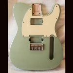 T-Style Body / Swamp Ash / 3 lbs. 14 oz. / Nitrocellulose 'Avocado Mist' / Light Relic (#GIN-3538)