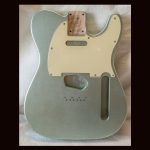 T-Style Body / Swamp Ash / 3 lbs. 12 oz. / Nitrocellulose 'Firemist Silver' / Light Relic (#GIN-3539)