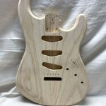 S-Style Body / 2 pc. Ultra Light Swamp Ash / Rear Route / 3 lbs. 8 oz. (#GIN-3521)