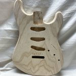 S-Style Body / 1 pc. Ultra Light Swamp Ash / Rear Route / 3 lbs. 10 oz. (#GIN-3522)