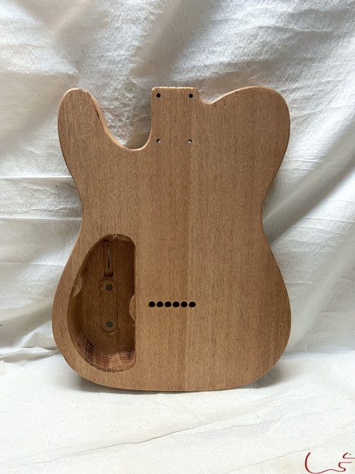 T-Style Body / African Mahogany / Rear Route (#GIN-3524) - Image 2