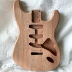 S-Style Body / African Mahogany (#GIN-3544)