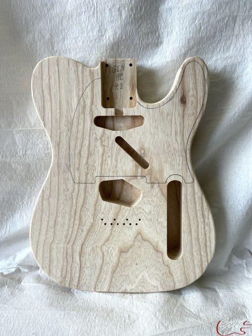 T-Style Body / 1 pc. Swamp Ash (#GIN-3545)