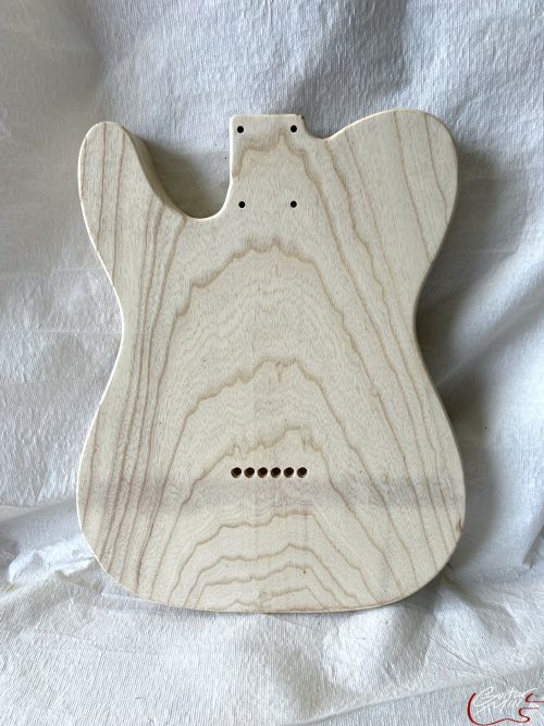 T-Style Body / 1 pc. Swamp Ash / Uni-Rout (#GIN-3546) - Image 2