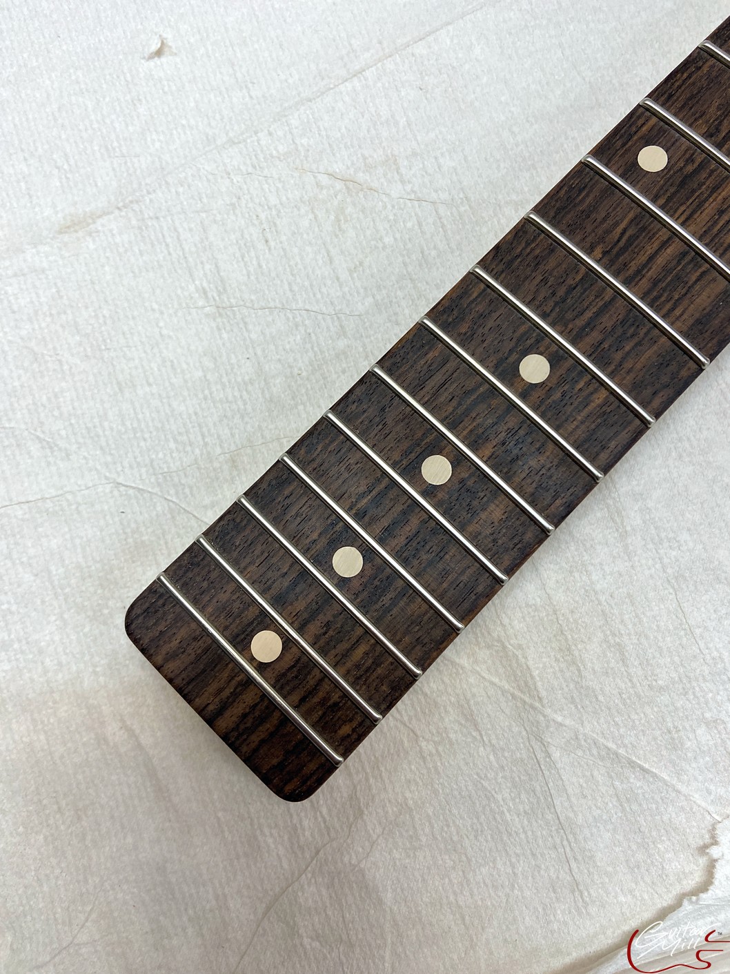 T-Style Replacement Neck / 2 pc. Maple & Indian Rosewood / Classic C (#GIN-3562) - Image 10