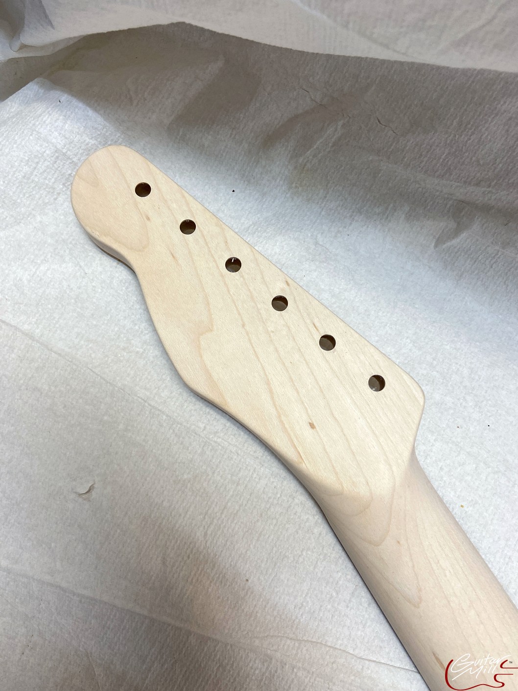 T-Style Replacement Neck / 2 pc. Maple & Indian Rosewood / Classic C (#GIN-3562) - Image 9