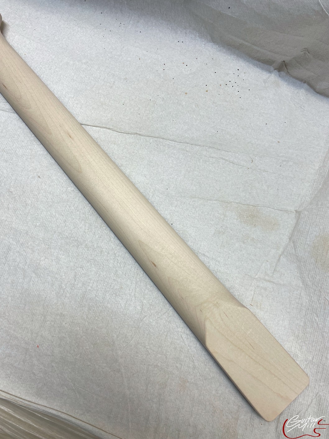 T-Style Replacement Neck / 2 pc. Maple & Indian Rosewood / Classic C (#GIN-3562) - Image 7