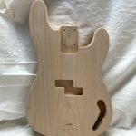 '66 Slab P-Style Bass Body / 2 pc. Alder (#GIN-3568)