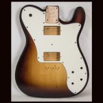 T- Style Deluxe Body / Pine / 3 lbs. 2 oz. / Nitrocellulose TruGrain™ 'Chocolate Burst' / Closet Clean (#GIN-3577)