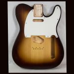 T- Style Body / Pine / 3 lbs. 4 oz. / Nitrocellulose TruGrain™ 'Chocolate Burst' / Closet Clean (#GIN-3578)