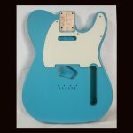 T- Style Body / Pine / 3 lbs. 5 oz. / Nitrocellulose TruGrain™ 'Daphne Blue'/ Closet Clean (#GIN-3580)