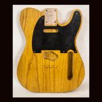 T-Style Body / Swamp Ash / 4 lbs. 1 oz. / Nitrocellulose 'Vintage Amber' / Med. Relic (#GIN-3581)