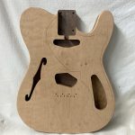 T-Style '69 Hollow Body / 1 pc. Walnut Core w/ 1 pc. Quilted Maple Top & Back (#GIN-3587)