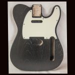 T-Style Body / Swamp Ash / 4 lbs. 3 oz. / Nitrocellulose TruGrain™ 'Black' / Closet Clean (#GIN-3601)