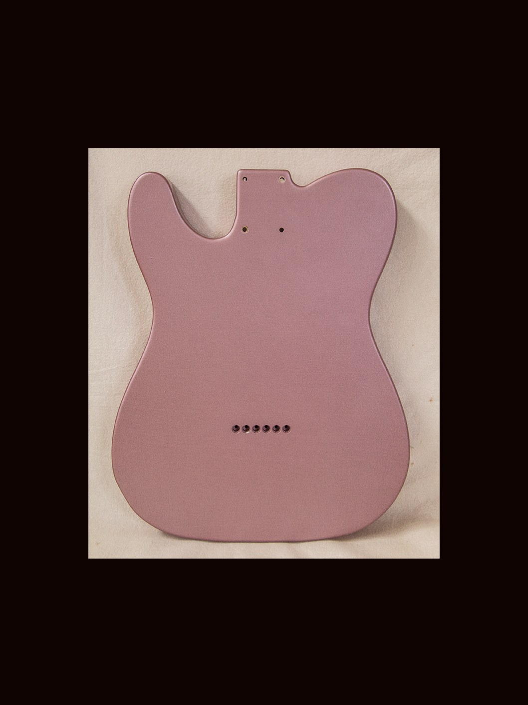 T-Style Body / Alder / 4 lbs. 10 oz. / Nitrocellulose 'Burgundy Mist' / Closet Clean Relic (#GIN-3603) - Image 5