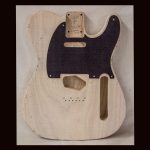 T-Style Body / 1 Piece Ultra Light Swamp Ash / 3 lbs. 13 oz. / Nitrocellulose 'Mary Kaye White Blonde' / Light/Med. Relic (#GIN-3605)