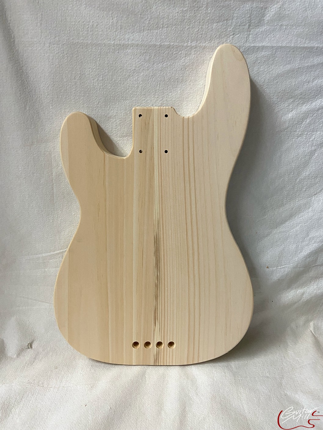 '51 P-Style Bass Body / 2 pc. Ultra Light Pine / 4 lbs. 0 oz. (#GIN-3617) - Image 2