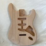 S-Style Body / Ultra Light Alder / 4 lbs. 0 oz. (#GIN-3631)