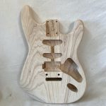 S-Style Body / 2 pc. Ultra Light Swamp Ash / 2 Point Tremolo / HSS / 3 lbs. 10 oz. (#GIN-3632)