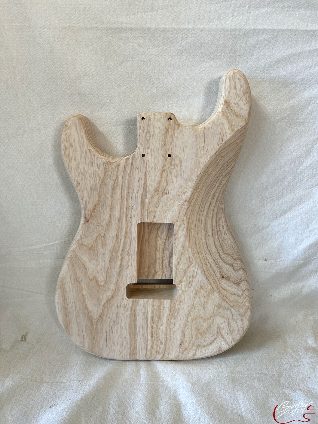 S-Style Body / 2 pc. Ultra Light Swamp Ash / 3 lbs. 9 oz. (#GIN-3636) - Image 2