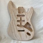 S-Style Body / 1 pc. Ultra Light Swamp Ash / 3 lbs. 5 oz. (#GIN-3637)
