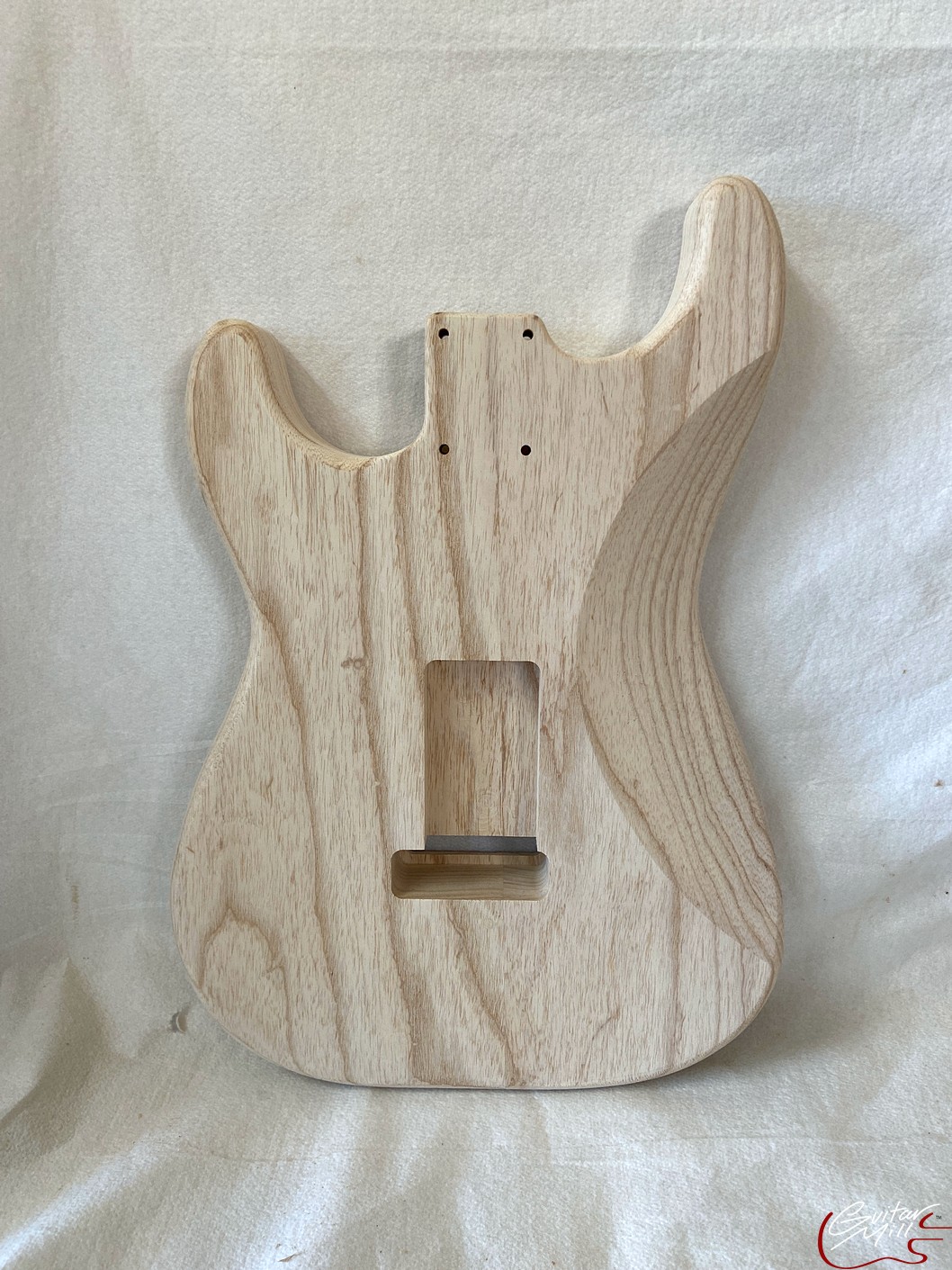 S-Style Body / 2 pc. Ultra Light Swamp Ash / 3 lbs. 7 oz. (#GIN-3639) - Image 2