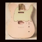 T-Style Body / Swamp Ash / 4 lbs. 3 oz. / Nitrocellulose 'Shell Pink' / Light-Med. Relic (#GIN-3643)