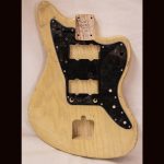 Jazz-Style Body / Swamp Ash / 4 lbs. 5 oz. / Nitrocellulose 'Nocaster Blonde' / Med.-Hvy. Relic (#GIN-3678)