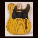 T-Style Body / 1 Piece Swamp Ash / 4 lbs. 2 oz. / Nitrocellulose 'Vintage Amber' / Med. -Light Relic (#GIN-3648)