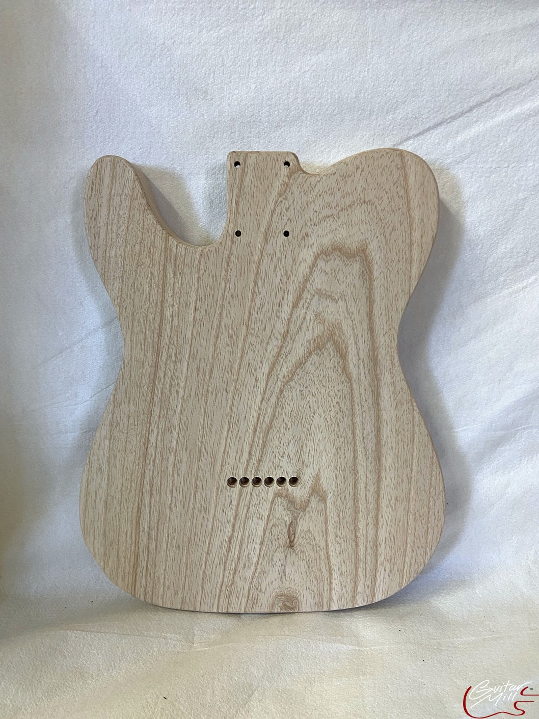 T-Style Esquire Body / 1 pc. Ultra Light Swamp Ash / 3 lbs. 7 oz. (#GIN-3661) - Image 2