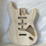 S-Style Body / 1 pc. Ultra Light Swamp Ash / 3 lbs. 8 oz. (#GIN-3665)