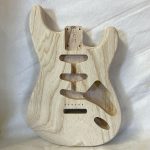 S-Style Body / 1 pc. Ultra Light Swamp Ash / 3 lbs. 9 oz. (#GIN-3666)