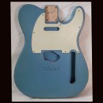 T-Style Body / Alder / 4 lbs. 1 oz. / Nitrocellulose 'Deep Lake Placid Blue' / Light  Relic (#GIN-3670)