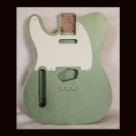 T-Style Body - Left-Handed / Swamp Ash / 4 lbs. 3 oz. / Nitrocellulose 'Avocado Mist' / Light Relic (#GIN-3707)
