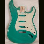 S-Style Body / Ultra Light Swamp Ash / 3 lbs. 3 oz. ! / Nitrocellulose 'Seafoam Green'/ Med. Relic (#GIN-3739)