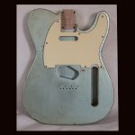 T-Style Body / Alder / 4 lbs. 9 oz. / Nitrocellulose 'Firemist Silver' / Light - Med.  Relic (#GIN-3677)