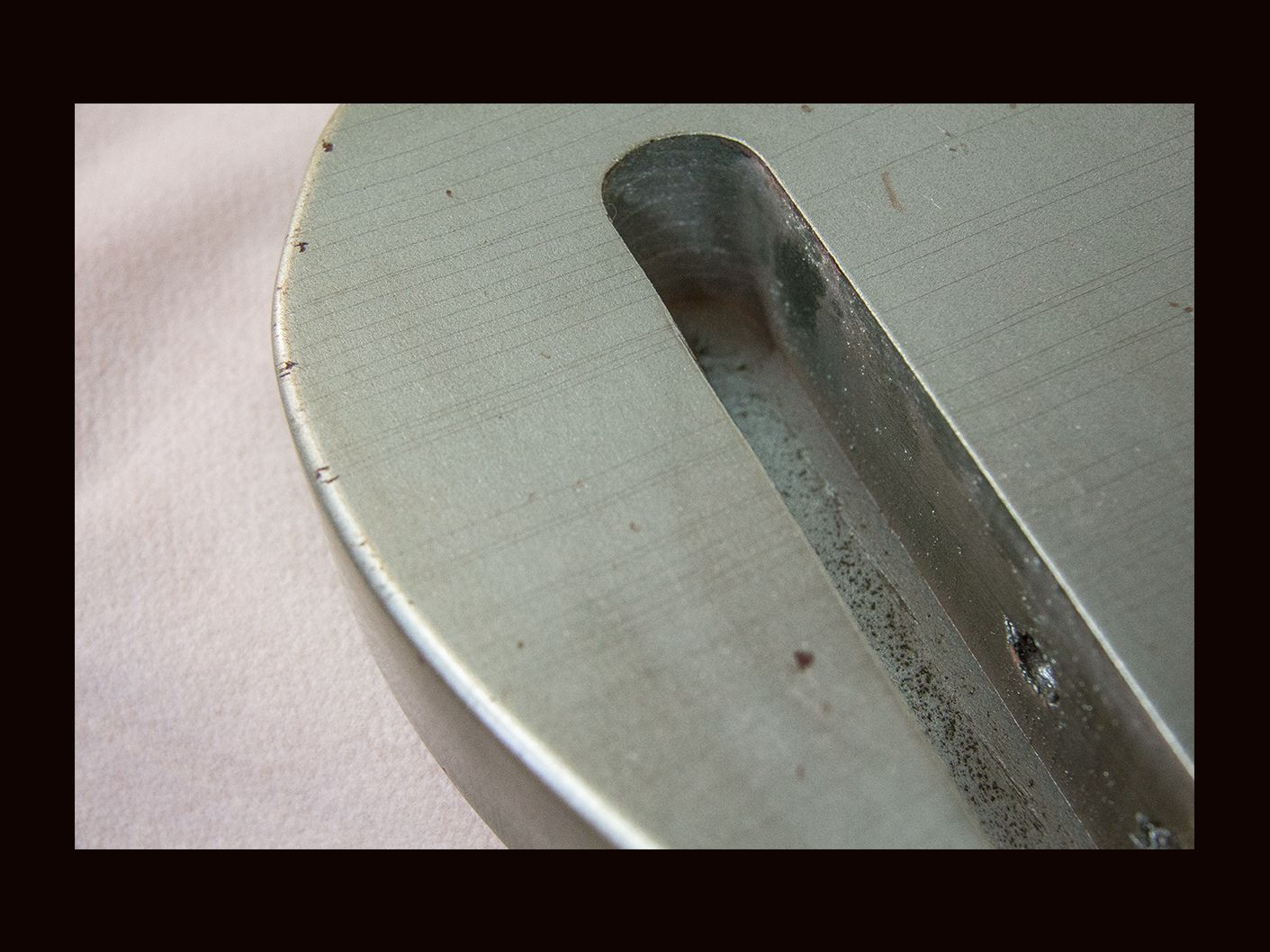 T-Style Body / Alder / 4 lbs. 9 oz. / Nitrocellulose 'Firemist Silver' / Light - Med. Relic (#GIN-3677) - Image 5