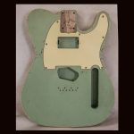 T-Style Body / Swamp Ash / 3 lbs. 14 oz. / Nitrocellulose 'Avocado Mist' / Double Bound / Light - Med. Relic (#GIN-3680)
