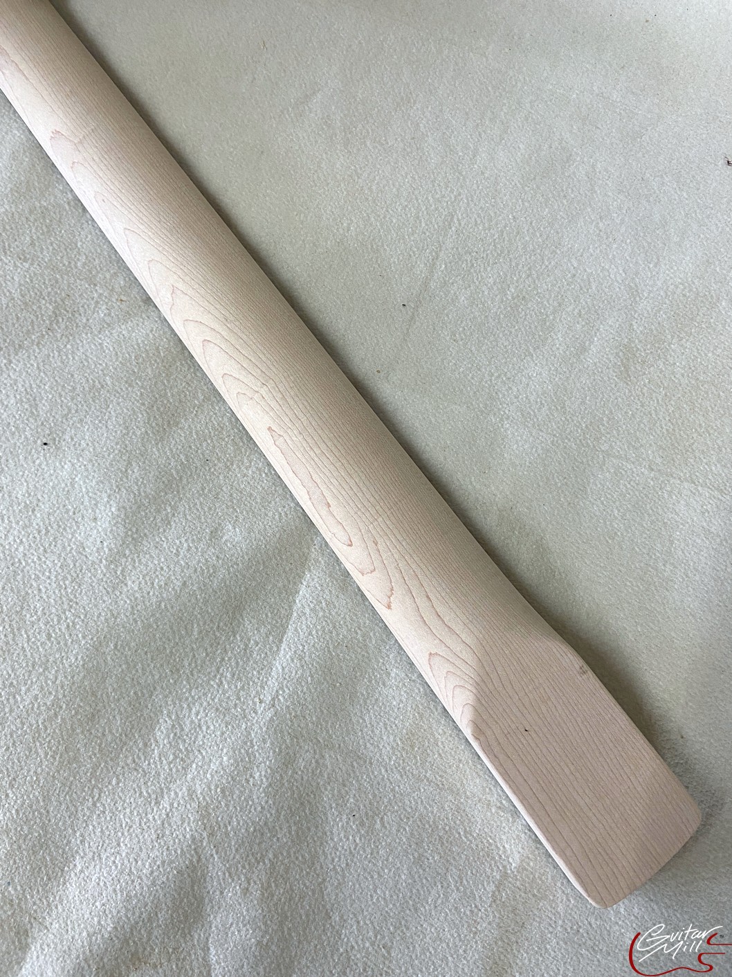 S-Style Replacement Neck / 2 pc. Maple & Indian Rosewood / Classic C / Headstock Adjust (#GIN-3686) - Image 8