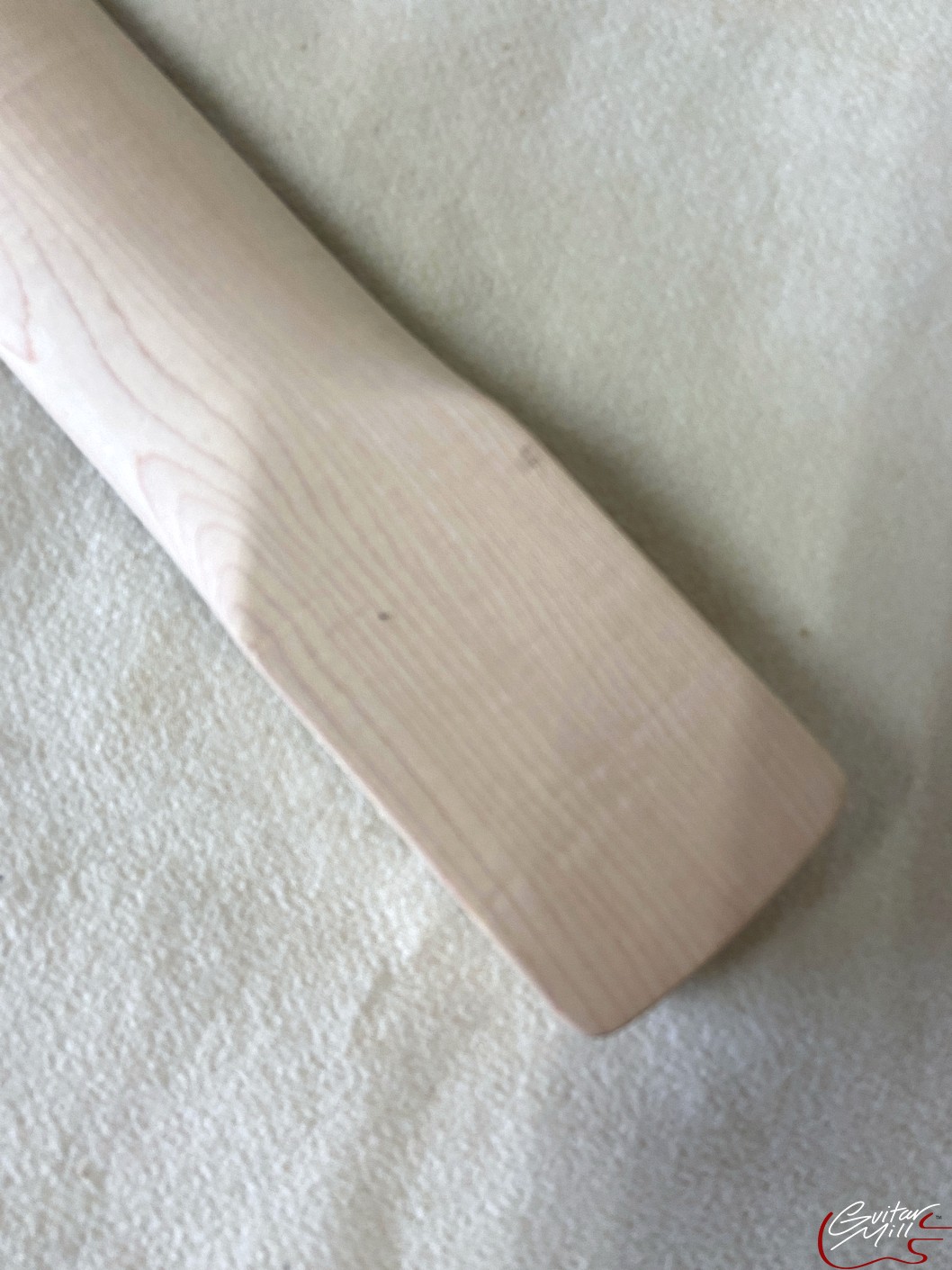 S-Style Replacement Neck / 2 pc. Maple & Indian Rosewood / Classic C / Headstock Adjust (#GIN-3686) - Image 9