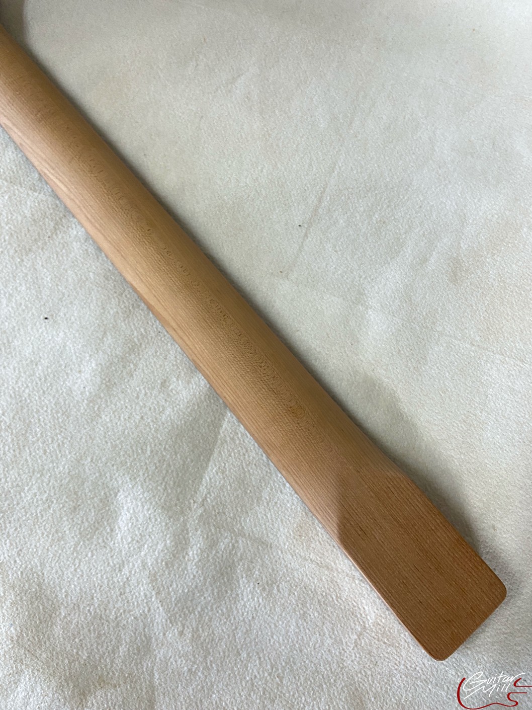 T-Style Replacement Neck / 2 pc. Roasted 1/4 Sawn Maple & Madagascar Rosewood / Chunky C / Headstock Adjust (#GIN-3688) - Image 8
