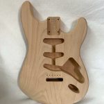 S-Style Body / 2 pc. Ultra Light Alder / 3 lbs. 15 oz. (#GIN-3696)